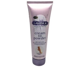 Lamisilk Intensive Foot Therapy Cream To Powder 4 oz New - Not Sealed  / Rare